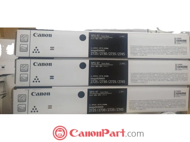 Hộp mực Canon NPG-87 Black - IR2725 2730 2735 2745