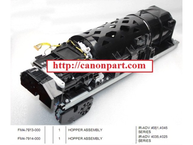 Hộp chứa mực Hopper IR4025 (FM4-7914)