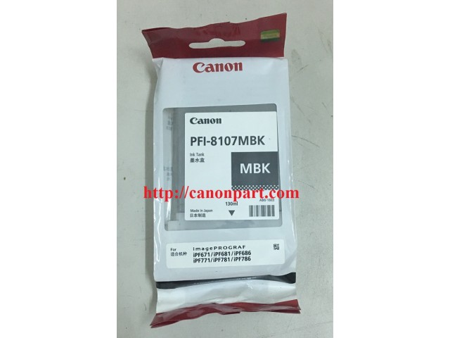 Hộp mực Canon PFI-8107MBK