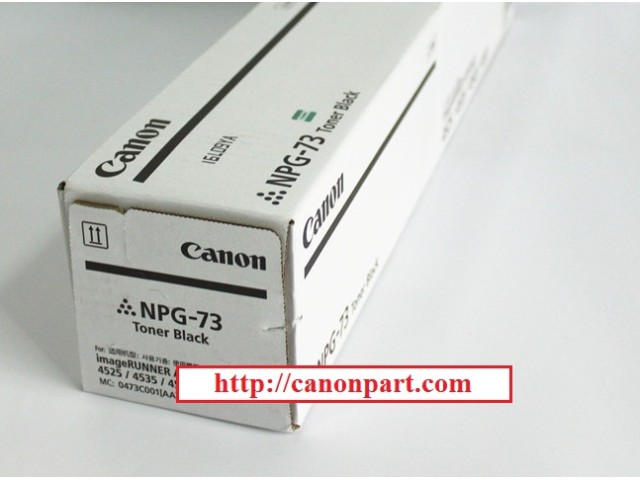 Hộp mực IR4545 Canon NPG-73 BK