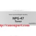 Mực Canon NPG-47 Black Mực Canon NPG-47 Black