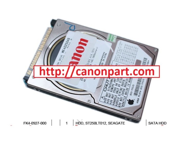 Ổ cứng HDD máy photocopy(FK4-0927)